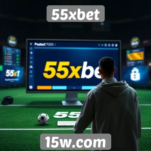 Experiência do usuário no site 55xbet