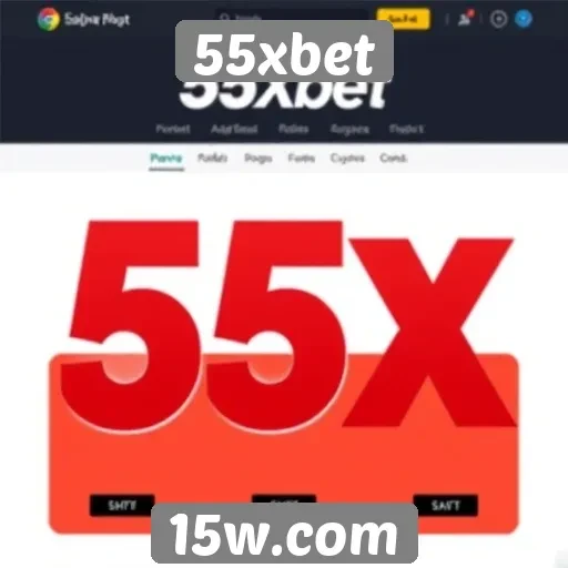 Interface do usuário do 55xbet e experiência de navegação